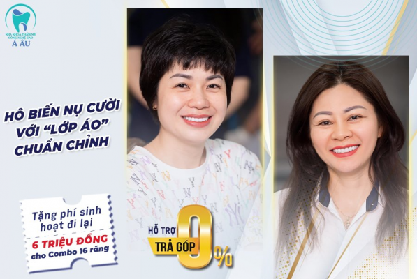 Bọc răng sứ tại nha khoa thẩm mỹ công nghệ cao Á Âu