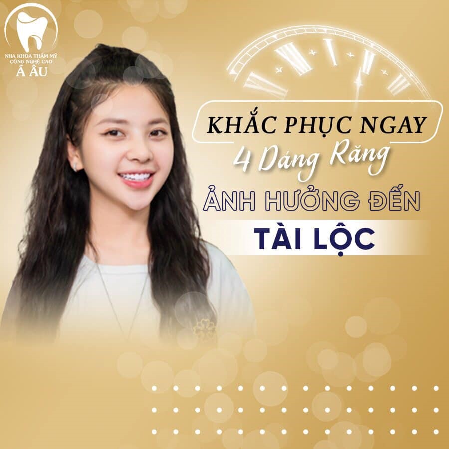 Răng xinh tài lộc đến