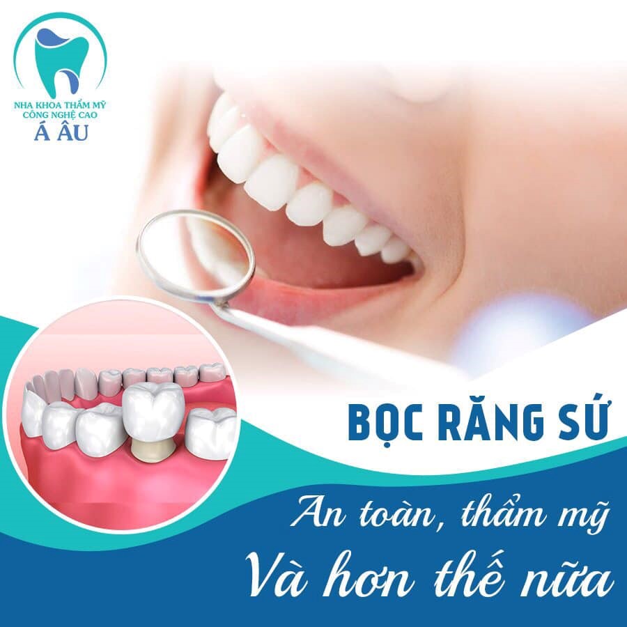 gắn răng sứ bị ê