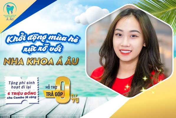 Nụ cười xinh với nha khoa Á Âu