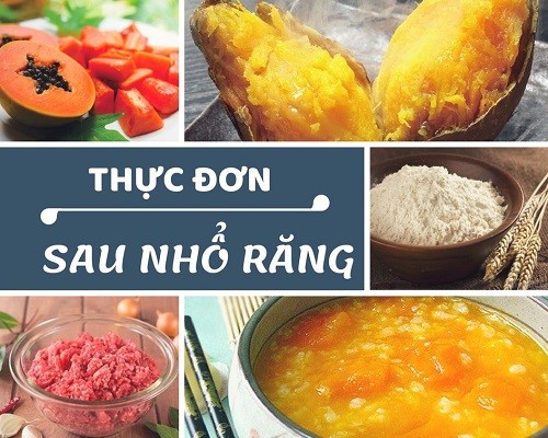 Đảm bảo chế độ ăn hợp lý để rút ngắn thời gian lành vết thương sau nhổ răng