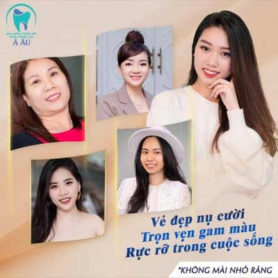 Nha kha thẩm mỹ công nghệ cao Á Âu – nha khoa hàng đầu cho điểm 10 chất lượng