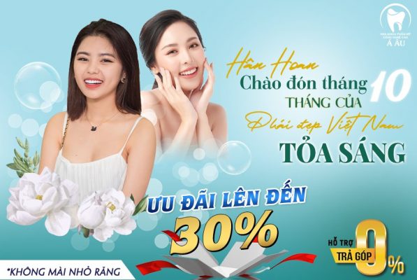 Cùng bọc răng sứ chuẩn tại Nha khoa thẩm mỹ công nghệ cao Á Âu