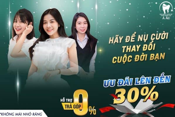 Thay áo mới cho nụ cười cùng nha khoa Á Âu