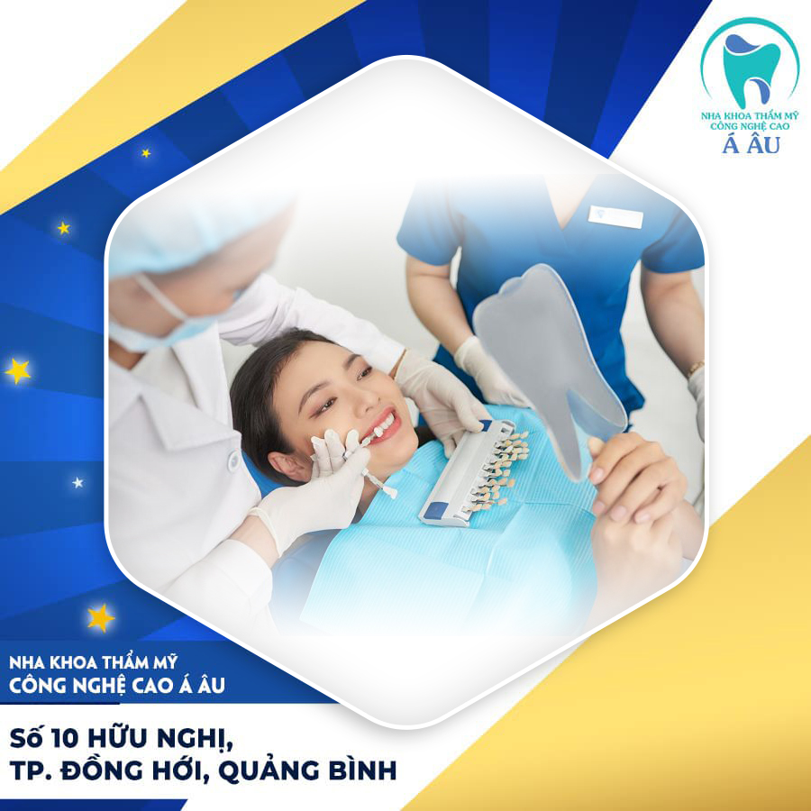 Quy trình bọc răng sứ tại Nha khoa Á Âu vô cùng đảm bảo