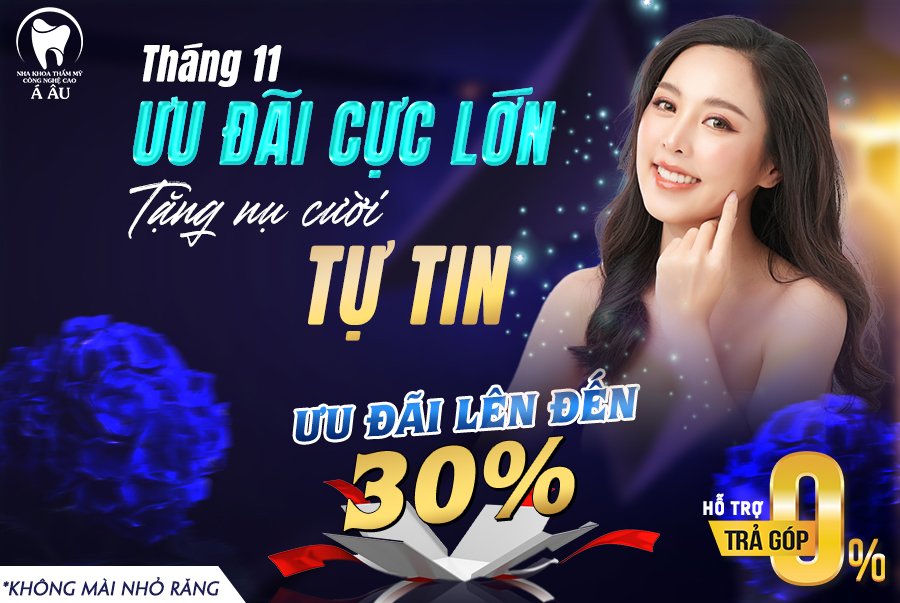 Những ưu đãi hấp dẫn tại Nha khoa Á Âu