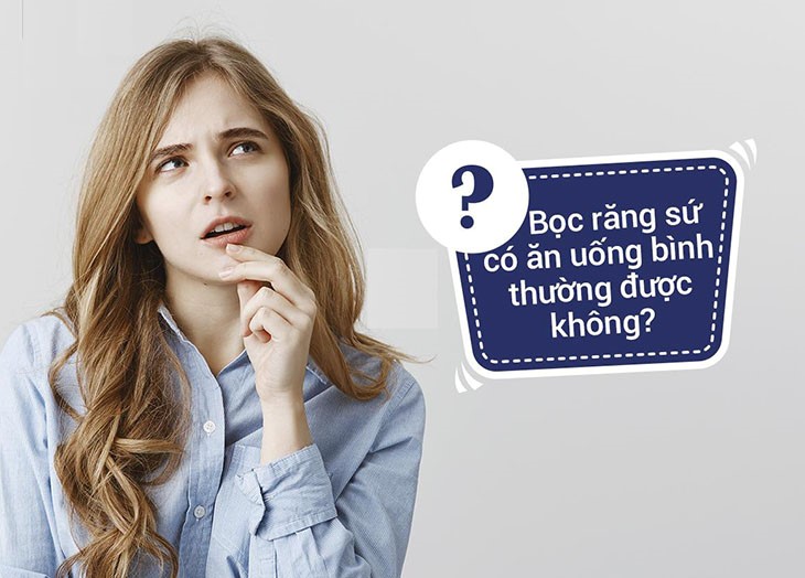 Các thực phẩm nào nên tránh sau bọc răng sứ