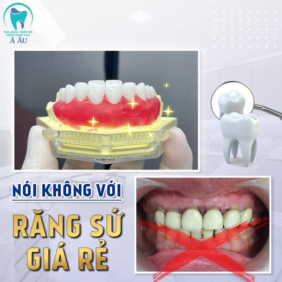 Cần cẩn thận trước những lời quảng cáo làm răng sứ giá rẻ