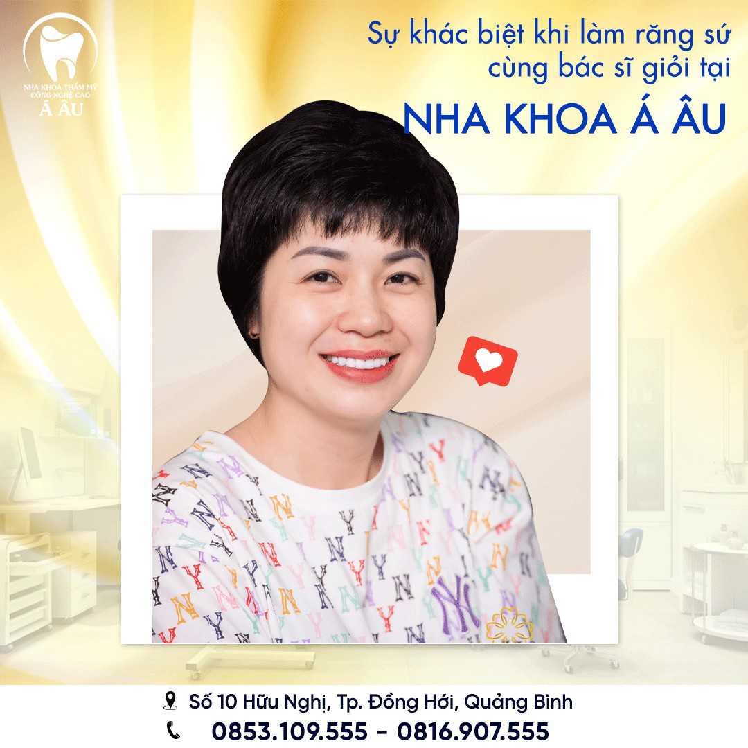 Đến với Á Âu để thay đổi nụ cười rạng rỡ cùng các bác sĩ uy tín