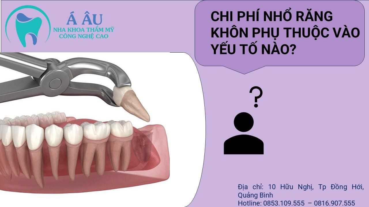 Có nhiều yếu tố chi phối đến giá của một ca nhổ răng khôn